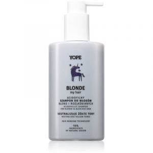 Yope Champú natural para cabello rubio y decolorado - BLONDE my hair