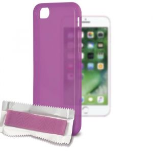 Image de KSIX Coque de protection Sense Aroma - Parfum Bubble gum pour Iphone 7 Rose - Coque de protection amusante illuminant - Antidérapant: améliore la prise de votre appareil - Protection contre les rayures et anti-poussière - Accès aux connecteurs et caméras