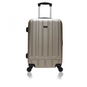 Image de Hero VALISE WEEK-END - ABS – 65cm – 4 roues – BRAVA – BEIGE