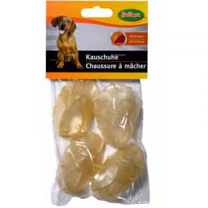 Bubimex Chaussures à mâcher en peau de buffle - Petit modèle x4