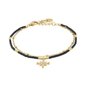 Pierre Lannier Bracelet Femme Bijoux Antharea - BJ25A8231 Acier Doré
