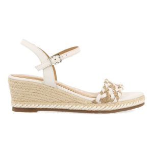 Gioseppo Femme Sunol Sandale Cage Espadrille, Blanc, 36 EU
