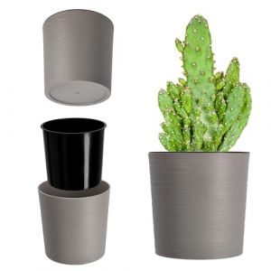 Cache-pot de fleurs pot de fleurs bol de fleurs couleurs 19 cm - Kadax