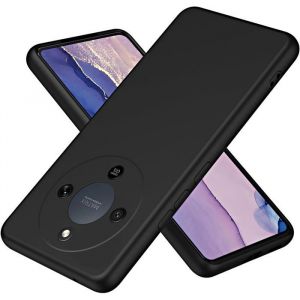 Xeptio Housse rouge pour Honor Magic 8 Lite 5G Etui de Protection Portefeuille &agrave; Rabat avec Porte Cartes