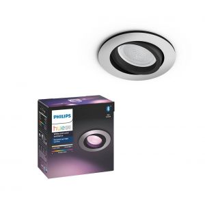 Image de Philips Hue Centura spot encastré LED rond, alu