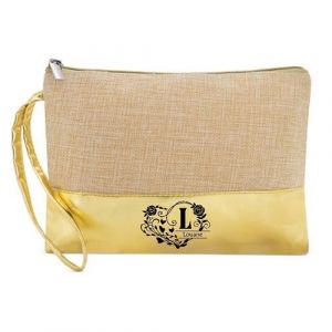 Poc tte Trousse Dore Maquillage Stylo Poc tte Trousse prenom Coeur et Fleur