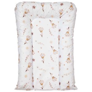 Babycalin Matelas à langer 50x70 cm Flocons en PVC Oies