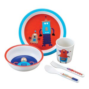 Petit Jour Coffret repas 5 pièces Les Robots