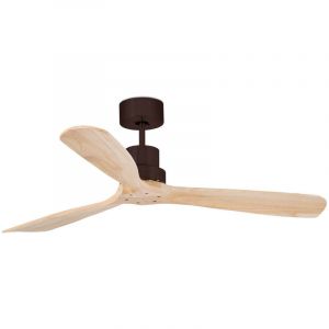 Faro Ventilateur de plafond dc Lantau Marron / Pin
