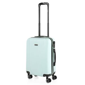 ITACA. Valise de voyage rigide 71150 Turquoise -55x38x20cm ITACA