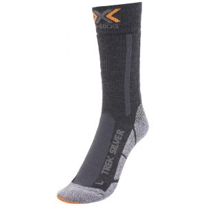 Image de X-Socks Chaussettes Trekking Silver Air Force One - Black Anthracite - Taille EU 35-38