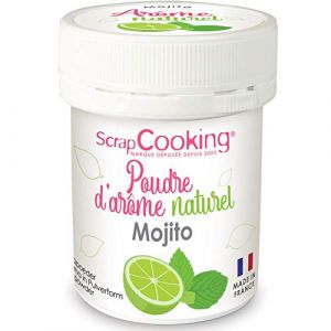 Image de Scrapcooking Poudre d'arôme naturel alimentaire - Mojito - 15 g