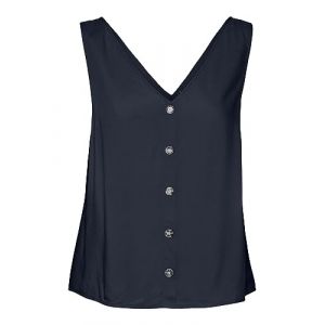 Image de Vero Moda Vmbumpy SL Top WVN Noos, Blazer Bleu Marine, M Femme