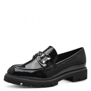 Marco Tozzi Chaussons pour Femme 2-24700-43 Mocassins, Imprimé Noir, 37 EU