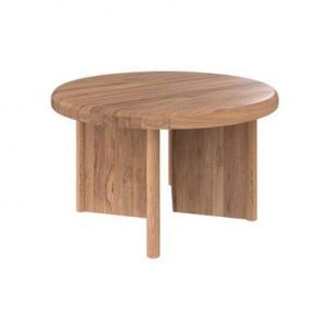 Table basse Bana ronde en bois D80 cm