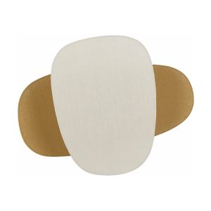 Applique 2 &eacute;crans en lin bouleau et curry 76 x 18 x 57 cm Screen 70's - Market set