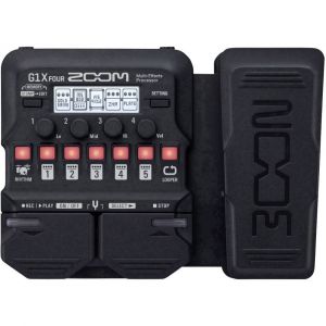 Zoom Pédale deffet pour guitare multi-effets G1X FOUR