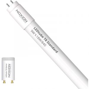 Markenlos Noxion Tube LED T8 Avant (EM/Direct 230V) Standard Output 7.5W 900lm - 840 Blanc Froid 60cm - Équivalent 18W