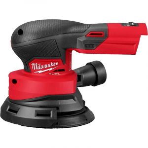 Milwaukee Ponceuse orbitale 18 V M18 FUEL M18 FROS125-0B 125 mm (sans batterie ni chargeur) en sac de transport 4933498253