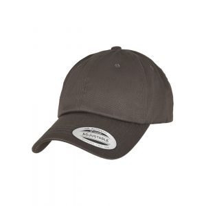 Flexfit Casquette low profile organic cotton - gris foncé - TU