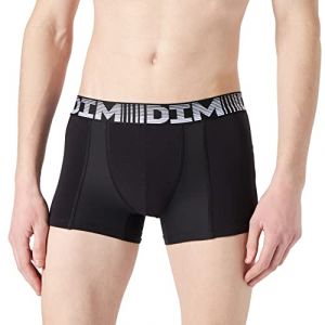 Image de DIM Air Coton 3D Flex respirabilité Boxer, 9LU_NR/GR PE, XL (Lot de 2) Homme