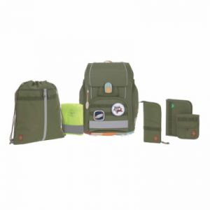 Lässig Set complet école Boxy Unique olive