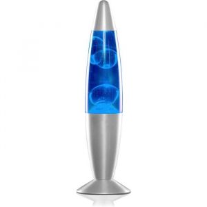 Lampe à Lave Fusée - Lampe Magma - Lampe Décorative 2 Ampoules R39 incluses Bleu