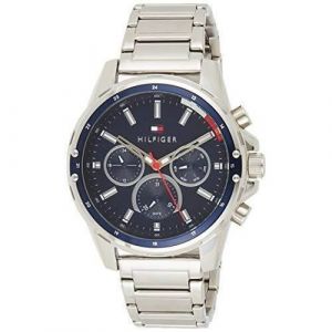 Tommy Hilfiger Homme Analogique Quartz Montre Avec Bracelet En Acier Inoxydable 1791788