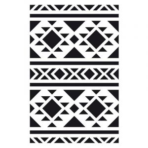 Artémio Pochoir décoration - Navajo - 10 x 15 cm
