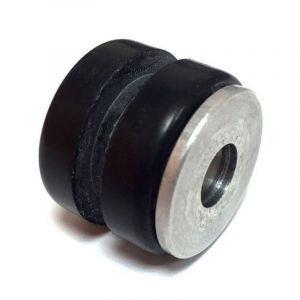 Fresco Silent bloc moto caoutchouc + 2 douilles aluminium 4