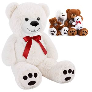 Monzana Ours en peluche Cheapo Blanc 98cm