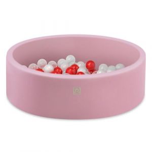 MISIOO Piscine à balles intelligente - Pour chambre d'enfant - 200 balles - Jouet - Lavable en machine - Certifié Öko-Tex - 90 x 30 cm
