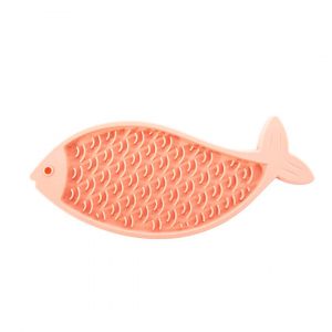 Martin Sellier Tapis de léchage poisson silicone
