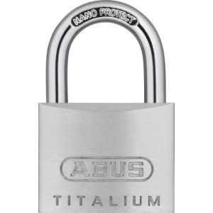 Abus 64TI/40 40 mm Titalium Cadenas à clé Ka6412