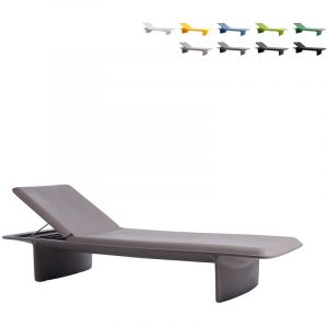 Slide Transat Design Moderne R&eacute;glable Mer Jardin Ponente, Couleur: Gris