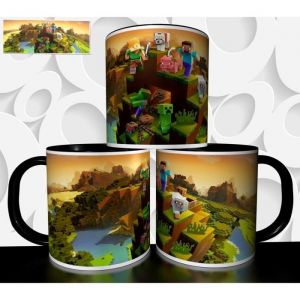Mug Personnalis&eacute; Tasse &Agrave; Caf&eacute; - Jeu Video Minecraft R&eacute;f 1218