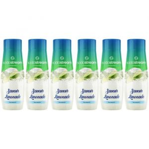 Sodastream Lot de 6 Concentrés Limonade pour Machine à Eau Pétillante et Soda | Préparez jusqu'à 9 Litres de Limonade en Quelques Secondes, 440ml