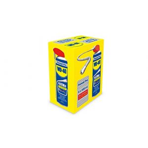 Image de WD-40 • Produit Multifonction • Flexible • Sans Silicone • Non Conducteur • Compatible Plastiques, Caoutchoucs, Tous Métaux • 600 ML • Pack de 6