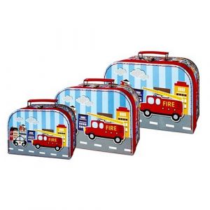 Ensemble de valises 3 pièces Simply for Kids Pompes à incendie