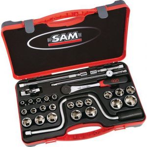 Sam Outillage Coffret 28 outils 1/2'' _ 75-SH28