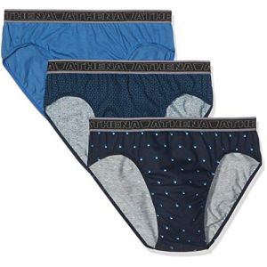 Image de Athena Boxers Lot de 3 slips homme Tonic bleu - Taille 36,Unique,EU XXL,EU S,EU M,EU L,EU XL