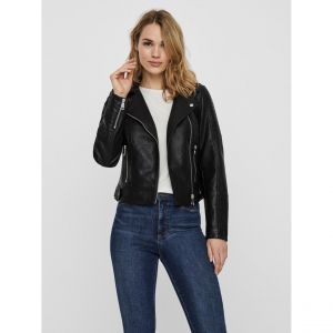 Vero Moda Vmkerriultra Noos Veste Courte Jacket, Noir, Taille Unique Femme