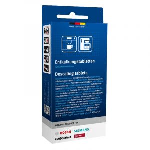 Siemens Pastille detartrantes pour machine a cafe 00312002