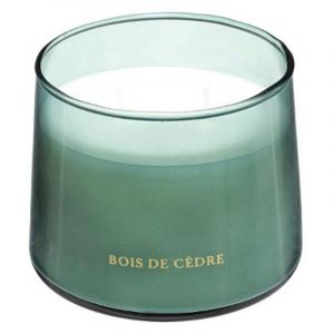 Bougie Parf &eacute;e en Verre "Bili" 300g Bois de C&egrave;dre Prix