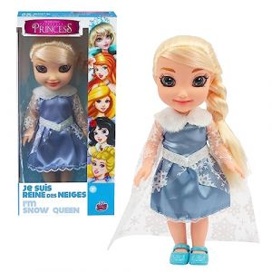 FAIRYTALE PRINCESS, Poupée 25 cm, avec Tenue de Princesse et Accessoires, Modèle Reine des Neiges, Jouets pour Enfants à partir de 3 Ans, GIOCHI PREZIOSI, FAT001