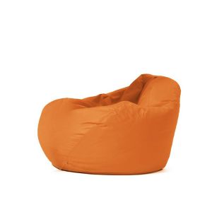 Concept-Usine Pouf poire d'ext&eacute;rieur 130x115cm orange OHAU
