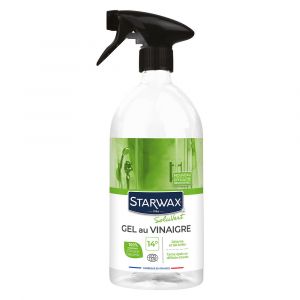 Image de Starwax SOLUVERT Gel au Vinaigre 14° - 1L - Idéal pour Détartrer et Faire Briller les Surfaces Verticales ou Horizontales - Ecocert