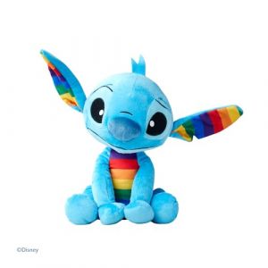 Simba Toys Peluche Stitch 25 cm, spécial Pride. Licence Officielle. Convient pour Tous Les âges (6315870049)