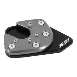 Extension-agrandisseur béquille latérale aluminium avec motif Avoc Honda 750 X-ADV CNC