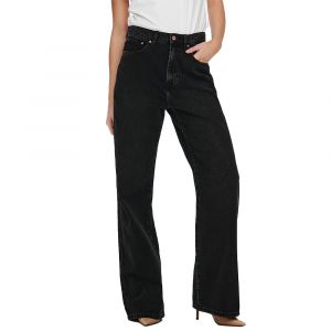 Only Jean Taille Haute Hope Ex Wide Rea129 31 Black Denim